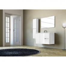 Adornus LINE-32-WHG - Line Vanity, High Gloss White, 32''